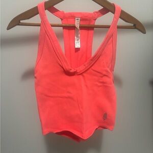 FP Movement Coral Pink Sleeveless Top